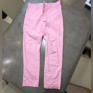 Polo Ralph Lauren Pink Cotton Chino Pants Straight Leg Size 8